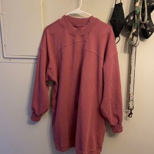 Large lululemon sweatshirt dress